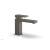 Phylrich 291L-06/15A Stria 5 1/2" Single Hole Bathroom Sink Faucet with Blade Handle in Pewter