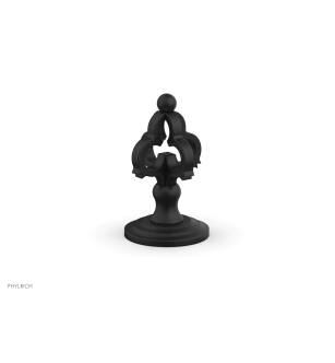 Phylrich 163-90/040 Maison 1 3/8" Designer Cabinet Knob in Black