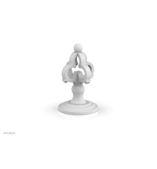 Phylrich 163-90/050 Maison 1 3/8" Designer Cabinet Knob in White