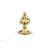 Phylrich 163-90/24B Maison 1 3/8" Designer Cabinet Knob in Burnished Gold