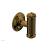 Phylrich 162-91/002 Marvelle 2 1/8" Bar Shaped Cabinet Knob in French Brass