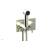 Phylrich 230-68/015 Basic II 3 1/2" Two Hole Wall Mount Bidet Spray Faucet with Lever Handle in Satin Nickel