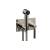 Phylrich 130-65/014 Basic Two Hole Wall Mount Bidet Spray Faucet with Lever Handle in Polished Nickel
