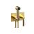 Phylrich 130-65/024 Basic Two Hole Wall Mount Bidet Spray Faucet with Lever Handle in Satin Gold