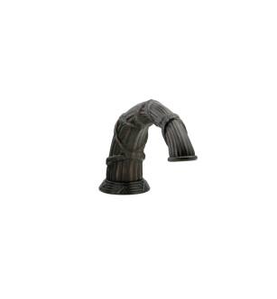 Phylrich K5137/11B Ribbon and Reed 12 3/8" Traditional Deck Mount Tub Spout Onlycloned in Antique Bronze
