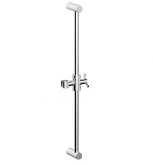 Phylrich K6025 27" Wall Mount Adjustable Slide Bar with Hook