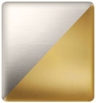 Phylrich DB110/079 Basic 14" Wall Mount Straight Grab Bar in Satin Nickel with Satin Gold