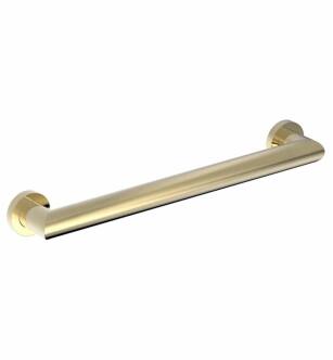 Phylrich 120-86/03U 20 1/2" Wall Mount Straight Grab Bar in Polished Brass Uncoated