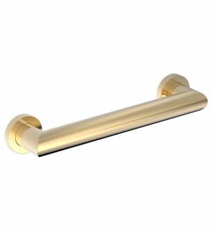 Phylrich 120-85/004 14 1/2" Wall Mount Straight Grab Bar in Satin Brass