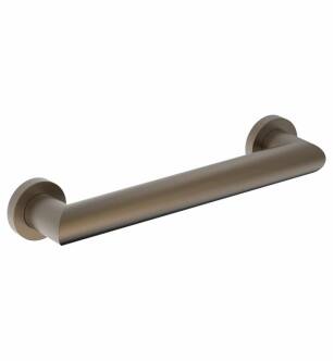 Phylrich 120-85/OEB 14 1/2" Wall Mount Straight Grab Bar in Old English Brass