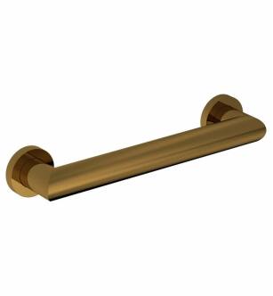 Phylrich 120-85/002 14 1/2" Wall Mount Straight Grab Bar in French Brass