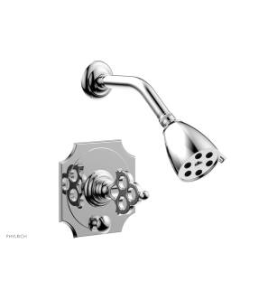 Phylrich 4-471/026 Maison Blade Handle Pressure Balance Shower and Diverter Set in Chrome