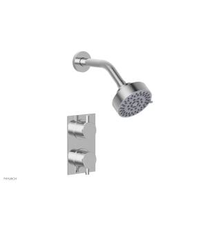 Phylrich 230-30/026 Basic II Lever Handle Thermostatic Shower Set with Volume Control in Chrome