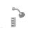 Phylrich 230-30/026 Basic II Lever Handle Thermostatic Shower Set with Volume Control in Chrome