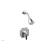Phylrich 161-23/026 Henri Marble Lever Handle Pressure Balance Shower Set in Chrome