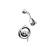 Phylrich DPB3205/026 3Ring Straight Handle Pressure Balance Shower Set in Chrome