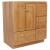 Strasser 01-049 Simplicity 30" Single Free Standing Vanity Cabinet Only - Less Vanity Top in Natural Alder