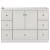 Strasser 01-404 Simplicity 48" Single Free Standing Vanity Cabinet Only - Less Vanity Top in Dewy Morning