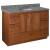 Strasser 01-018 Simplicity 48" Single Free Standing Vanity Cabinet Only - Less Vanity Top in Medium Alder