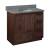 Strasser 01-135 Simplicity 36" Single Free Standing Vanity Cabinet Only - Less Vanity Top in Dark Alder