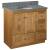 Strasser 01-133 Simplicity 36" Single Free Standing Vanity Cabinet Only - Less Vanity Top in Natural Alder