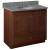 Strasser 01-043 Simplicity 36" Single Free Standing Vanity Cabinet Only - Less Vanity Top in Dark Alder