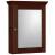 Strasser 01-828 Simplicity 19" X 27" Framed Single Door Medicine Cabinet in Dark Alder