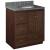 Strasser 01-311 Simplicity 30" Single Free Standing Vanity Cabinet Only - Less Vanity Top in Dark Alder