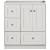 Strasser 01-454 Simplicity 30" Single Free Standing Vanity Cabinet Only - Less Vanity Top in Dewy Morning