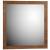 Strasser 01-222 Simplicity 32" X 30" Framed Bathroom Mirror in Medium Alder