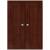 Strasser 01-724 Simplicity 25" Mdf And Plywood Wall Mounted Bathroom Cabinet in Dark Alder