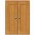 Strasser 01-722 Simplicity 25" Mdf And Plywood Wall Mounted Bathroom Cabinet in Natural Alder