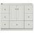 Strasser 01-438 Simplicity 24" Single Free Standing Vanity Cabinet Only - Less Vanity Top in Dewy Morning