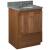 Strasser 01-166 Simplicity 24" Single Free Standing Vanity Cabinet Only - Less Vanity Top in Medium Alder