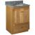 Strasser 01-165 Simplicity 24" Single Free Standing Vanity Cabinet Only - Less Vanity Top in Natural Alder