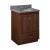 Strasser 01-067 Simplicity 24" Single Free Standing Vanity Cabinet Only - Less Vanity Top in Dark Alder