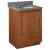 Strasser 01-066 Simplicity 24" Single Free Standing Vanity Cabinet Only - Less Vanity Top in Medium Alder