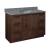 Strasser 01-119 Simplicity 48" Single Free Standing Vanity Cabinet Only - Less Vanity Top in Dark Alder