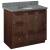 Strasser 01-319 Simplicity 36" Single Free Standing Vanity Cabinet Only - Less Vanity Top in Dark Alder