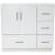 Strasser 01-544 Simplicity 36" Single Free Standing Vanity Cabinet Only - Less Vanity Top in Satin White