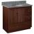 Strasser 01-035 Simplicity 36" Single Free Standing Vanity Cabinet Only - Less Vanity Top in Dark Alder