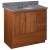 Strasser 01-034 Simplicity 36" Single Free Standing Vanity Cabinet Only - Less Vanity Top in Medium Alder