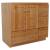 Strasser 01-033 Simplicity 36" Single Free Standing Vanity Cabinet Only - Less Vanity Top in Natural Alder