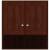 Strasser 01-767 Simplicity 26" Mdf And Plywood Wall Mounted Bathroom Cabinet in Dark Alder