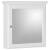 Strasser 01-830 Simplicity 24" X 27" Framed Single Door Medicine Cabinet in Satin White