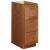 Strasser 01-181 Simplicity 34-1/2" Mdf And Plywood Bathroom Bridge Or Side Cabinet in Natural Alder