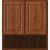 Strasser 01-756 Simplicity 26" Mdf And Plywood Wall Mounted Bathroom Cabinet in Medium Alder