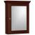 Strasser 01-823 Simplicity 19" X 27" Framed Single Door Medicine Cabinet in Dark Alder