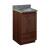 Strasser 01-199 Simplicity 18" Single Free Standing Vanity Cabinet Only - Less Vanity Top in Dark Alder