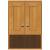 Strasser 01-761 Simplicity 26" Mdf And Plywood Wall Mounted Bathroom Cabinet in Natural Alder